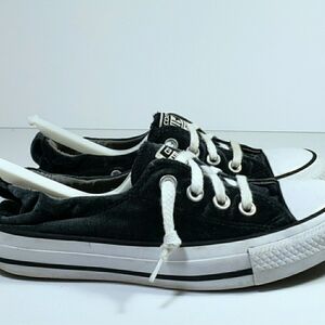 Converse Allstar Velvet Cinch Back Slipon Shoreline Sneakers
